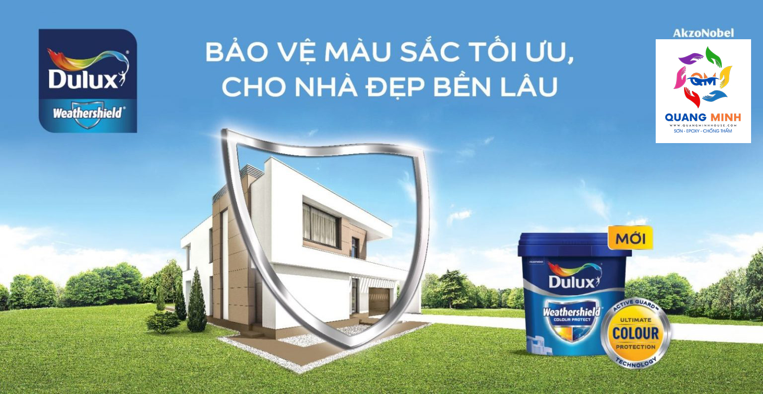 Dulux Weathershield Colour Protect Bề Mặt Bóng E023